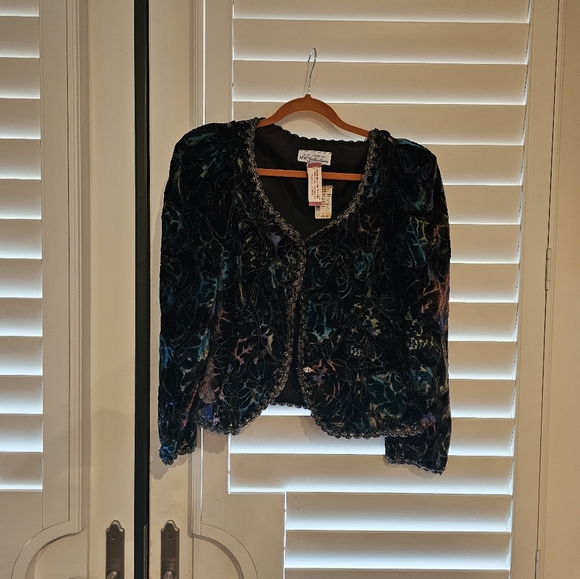 Woman blazer nwt 8 by shuet young vintage skirt set - Picture 3 of 10